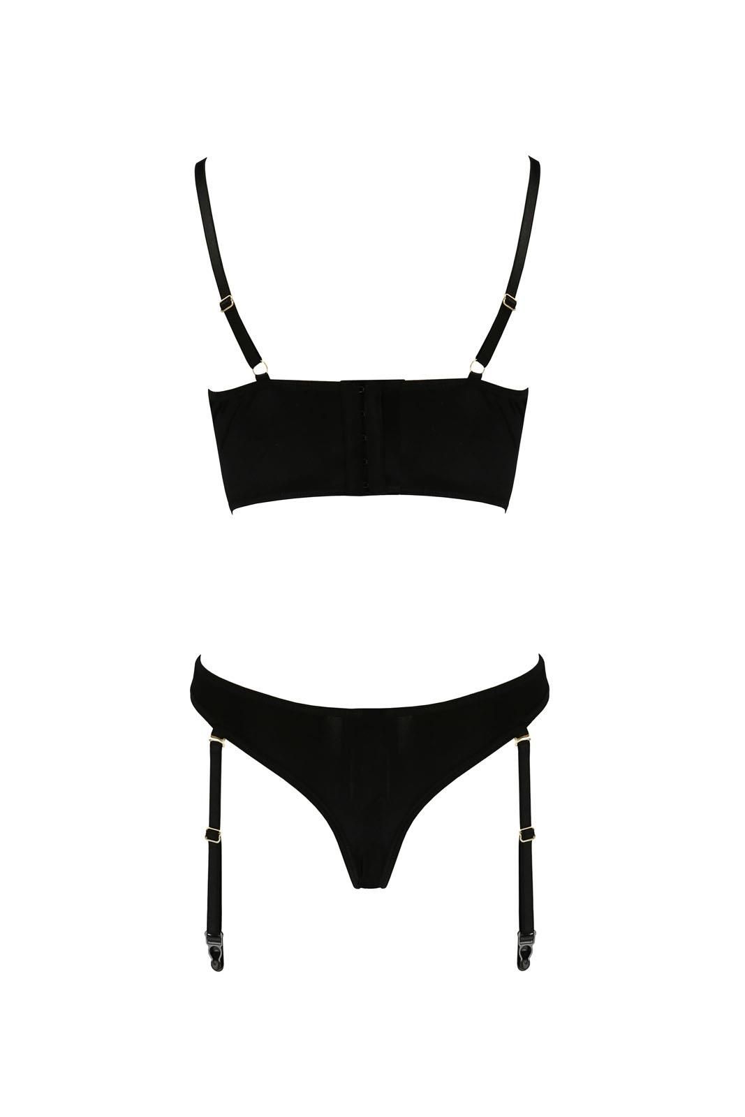 Сексуальный комплект Casmir Lara, L/XL (черный)
