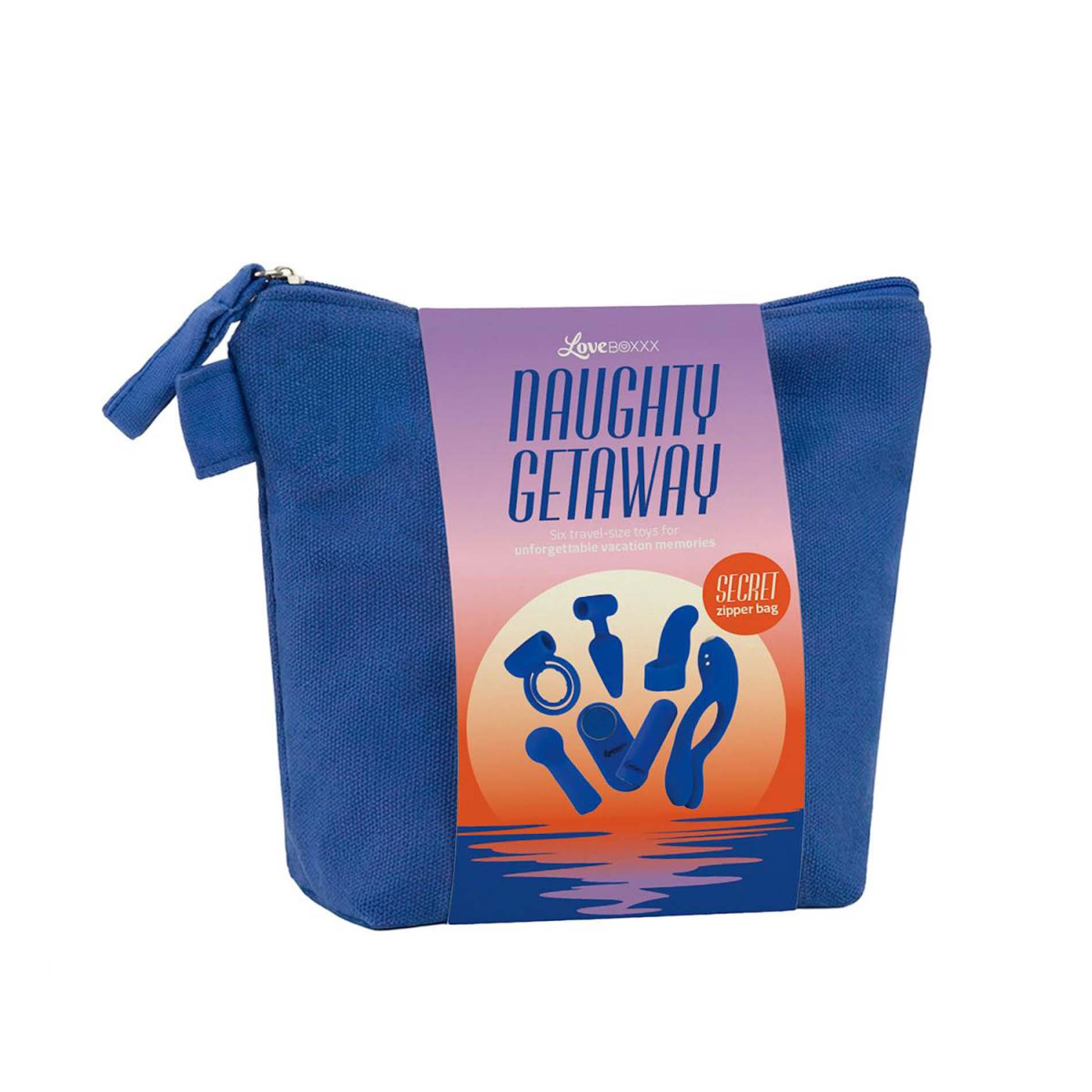 LoveBoxxx Naughty Getaway Travelbag - LoveBoxxx -, Niebieski