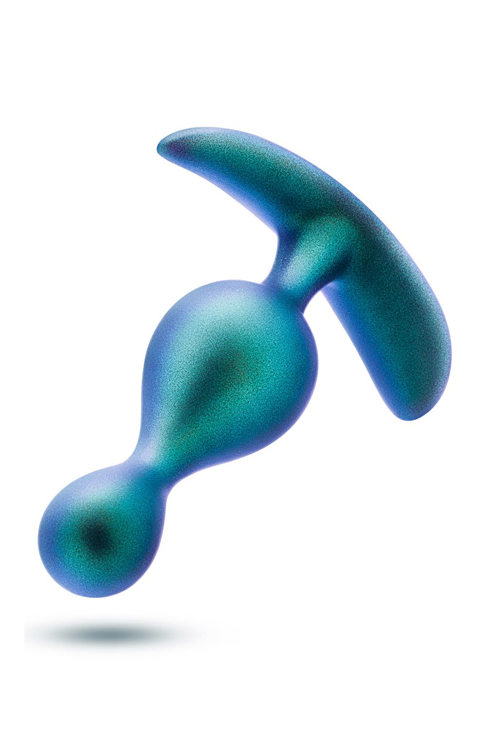 Korek analny Anal Adventures Matrix Photon Plug, 11,4 cm (turkusowy)