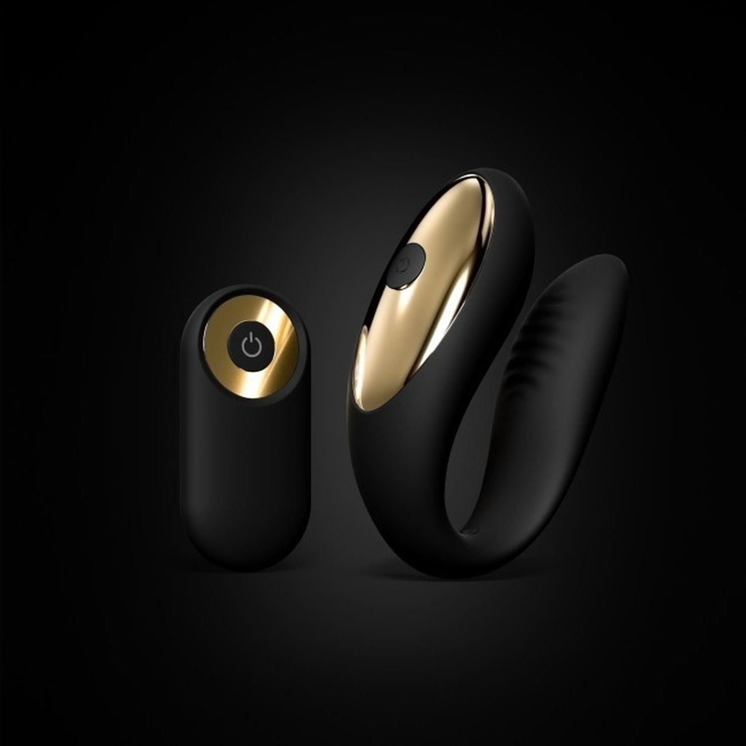 Wibrator dla par Dorcel Perfect Lover, 8 cm (czarny)