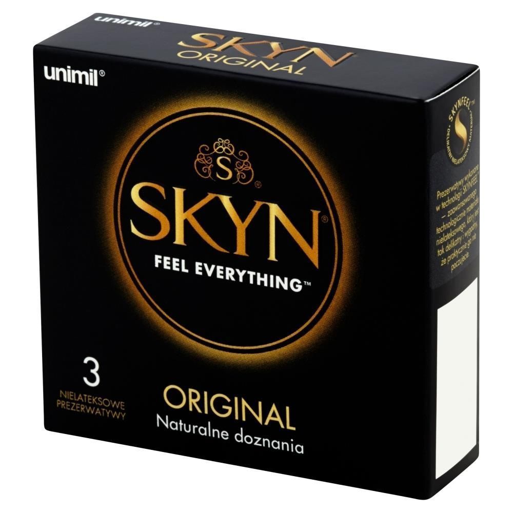 Презервативы Unimil Skyn Original безлатексные, 3 шт