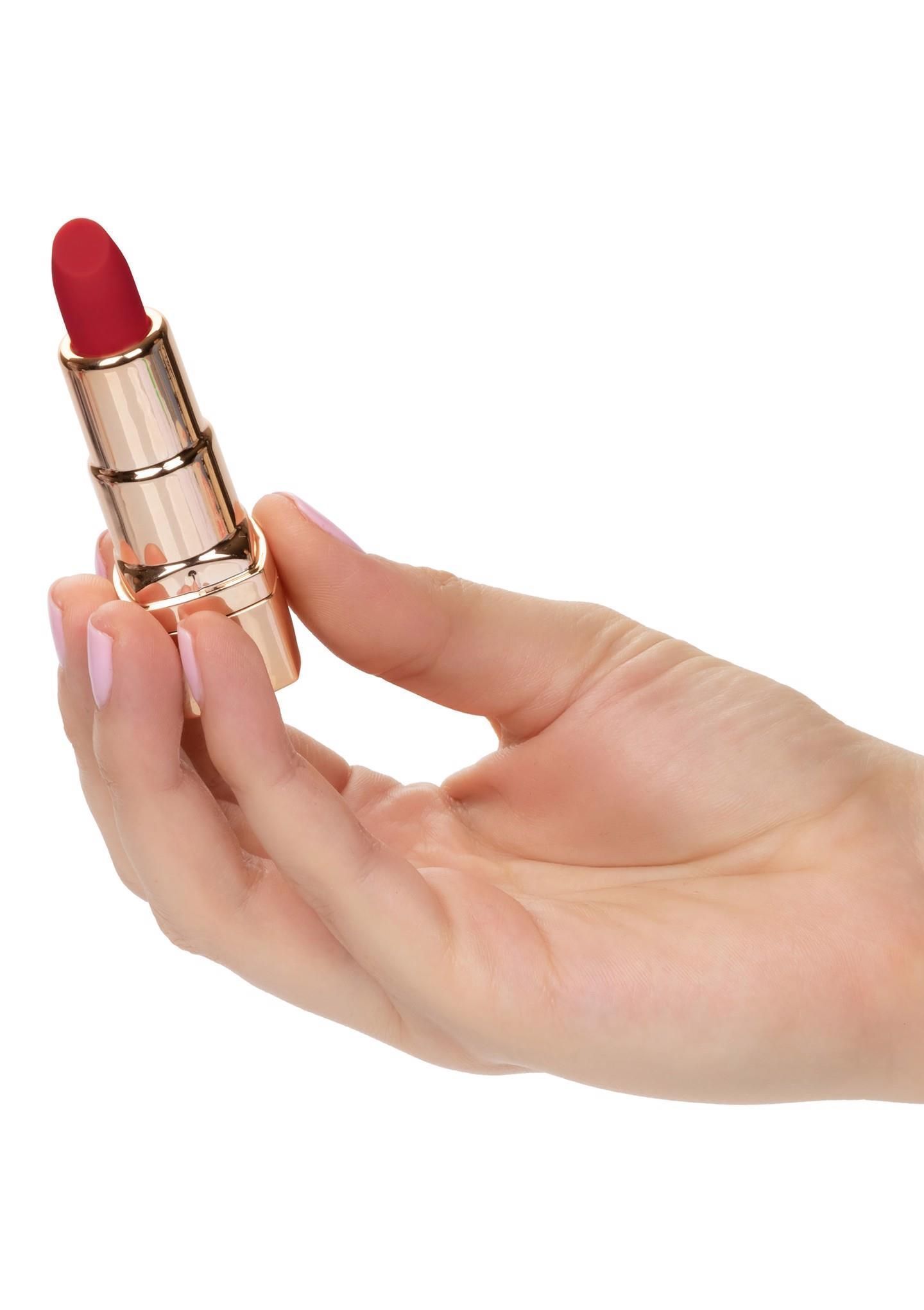 Вибратор для клитора CalExotics Hide & Play Lipstick Recharge, 7,5 см (красный)