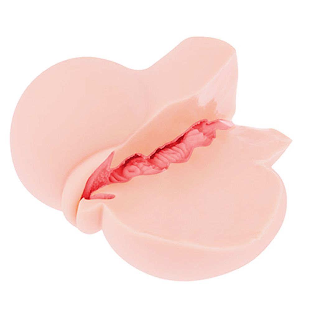 Kokos Angel.2 White & Oriental - Masturbator, W kolorze cielistym, 16 cm