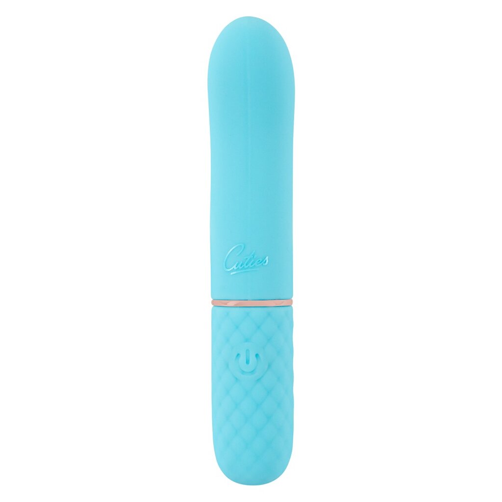 Вибратор Cuties Mini, 11.8 см (голубой)