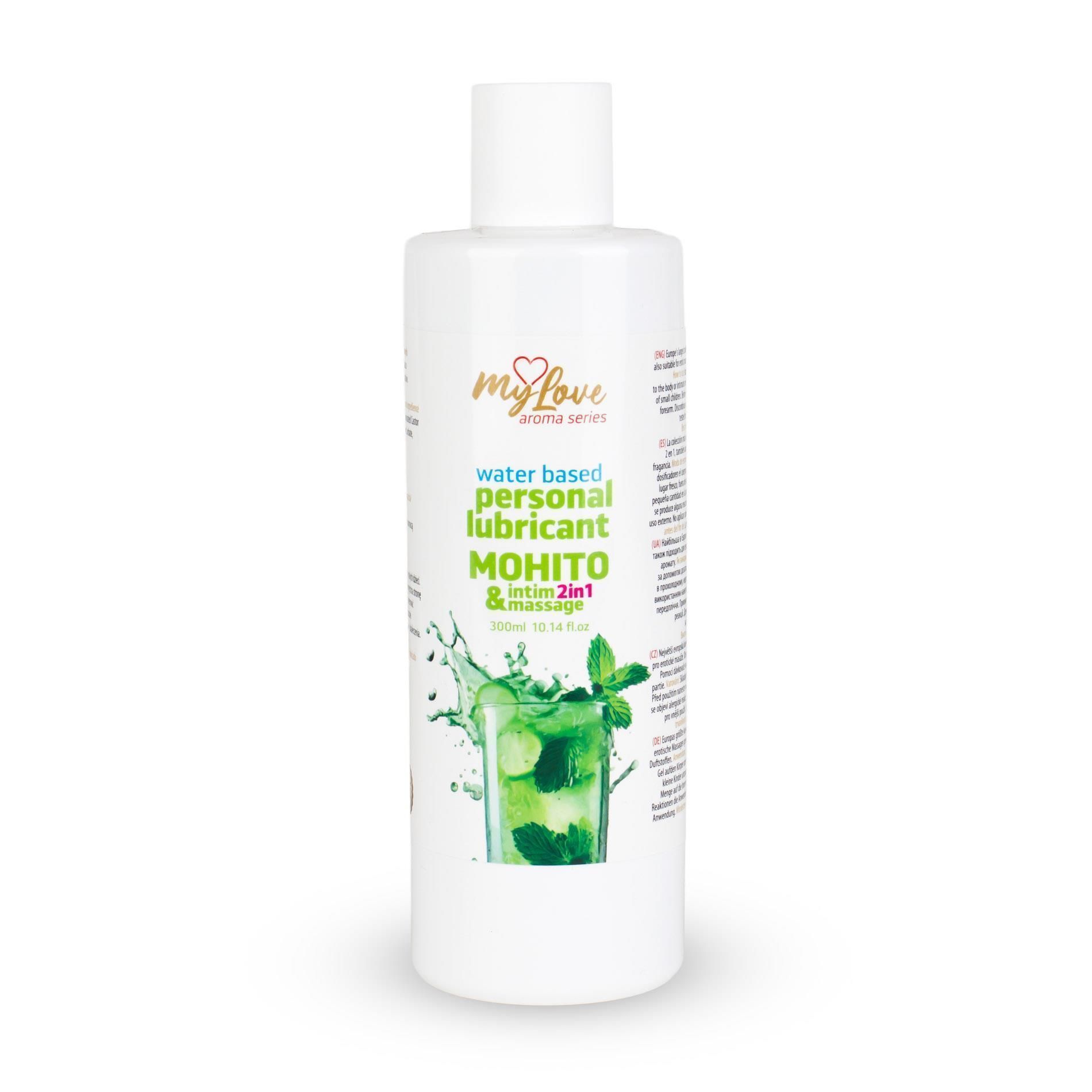 Lubrykant MyLove Aroma Series Intim&Massage 2w1 Mohito, 300 ml
