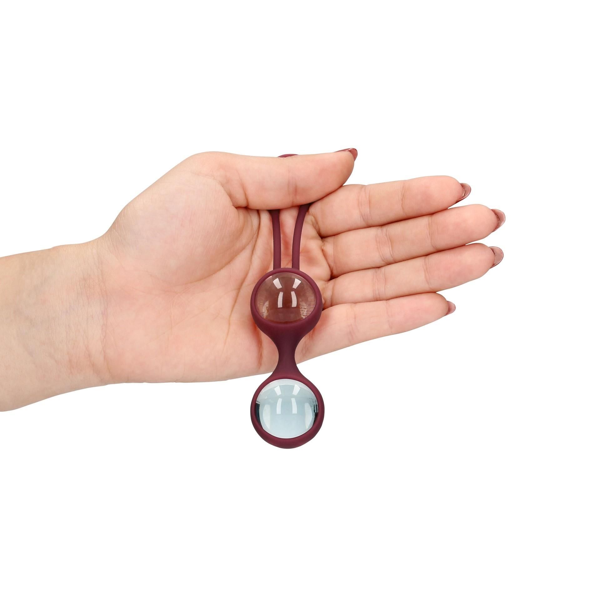 Набор секс-игрушек Loveline (S)explore Toy Kit for Her, 3 шт (бордовый)