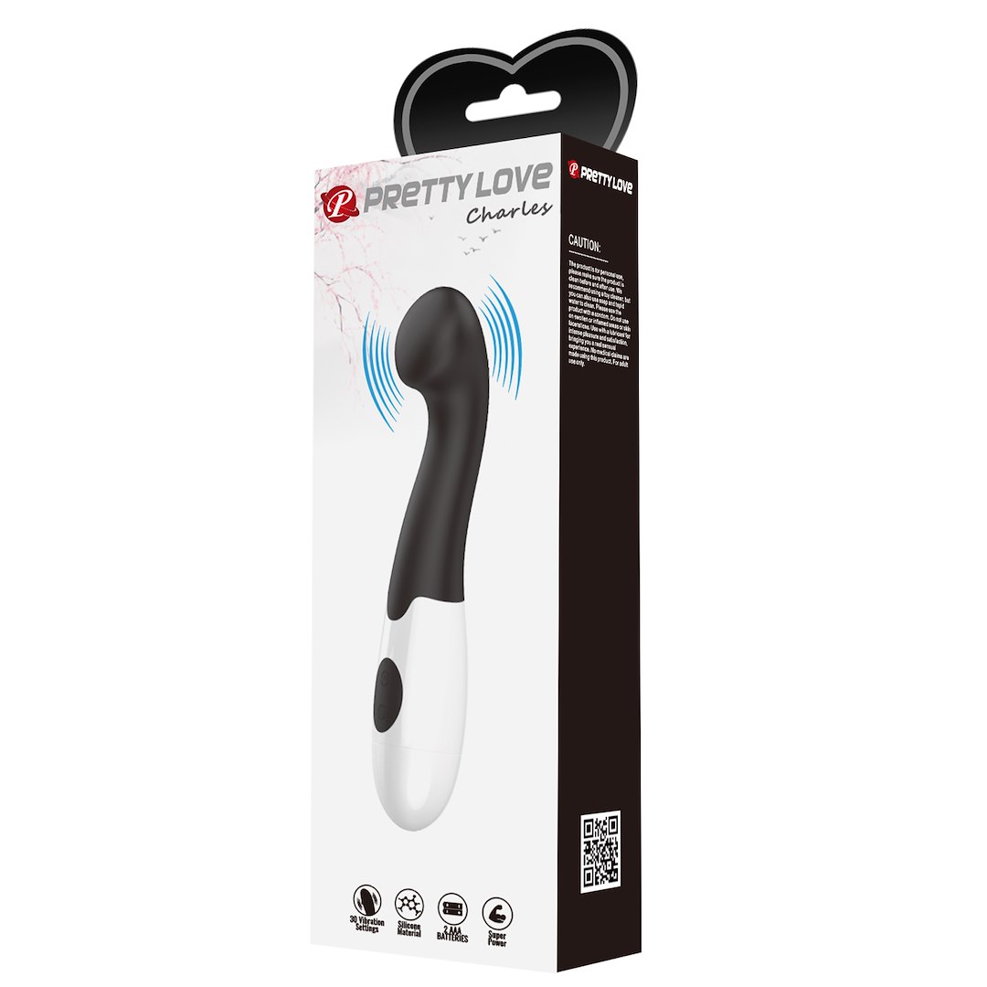 Wibrator Pretty Love Charles, 17,2 cm (czarny)