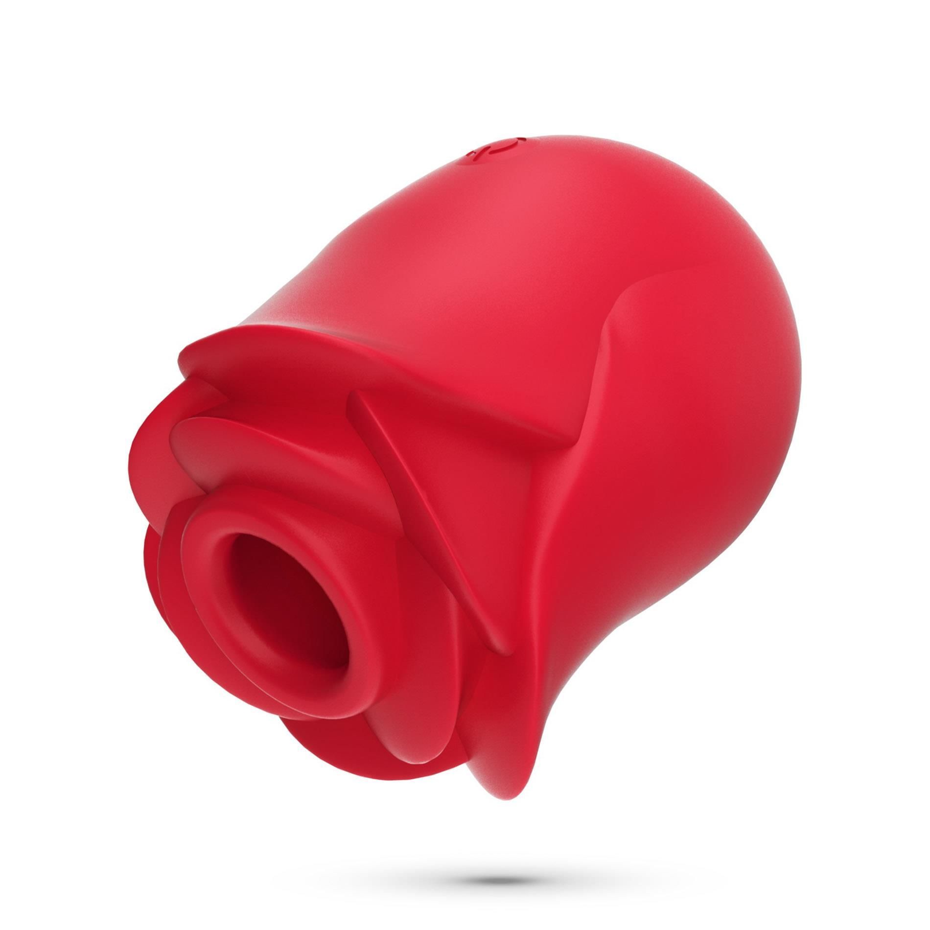 Вакуумный стимулятор клитора Crushious Rosita (красный)