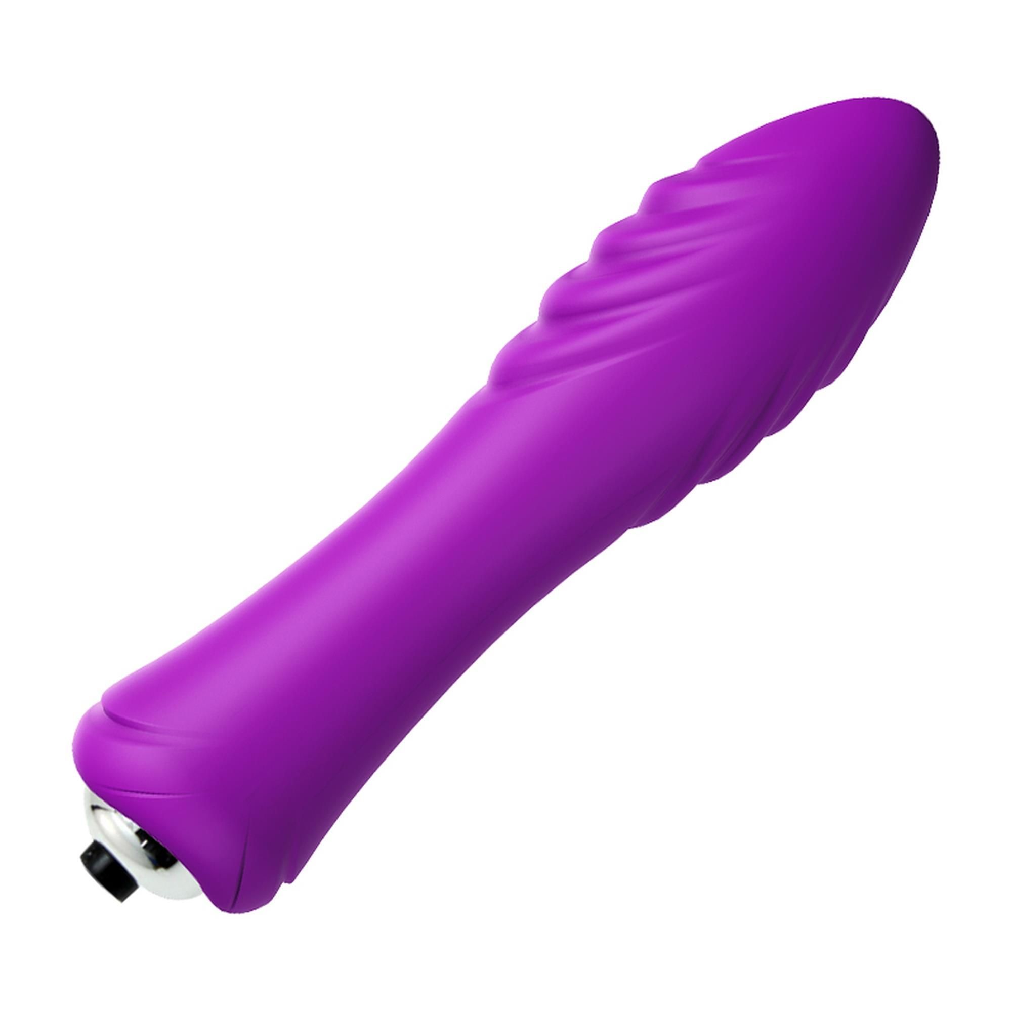 Мини-вибратор B - Series Joy S-V12, 13 см (фиолетовый)