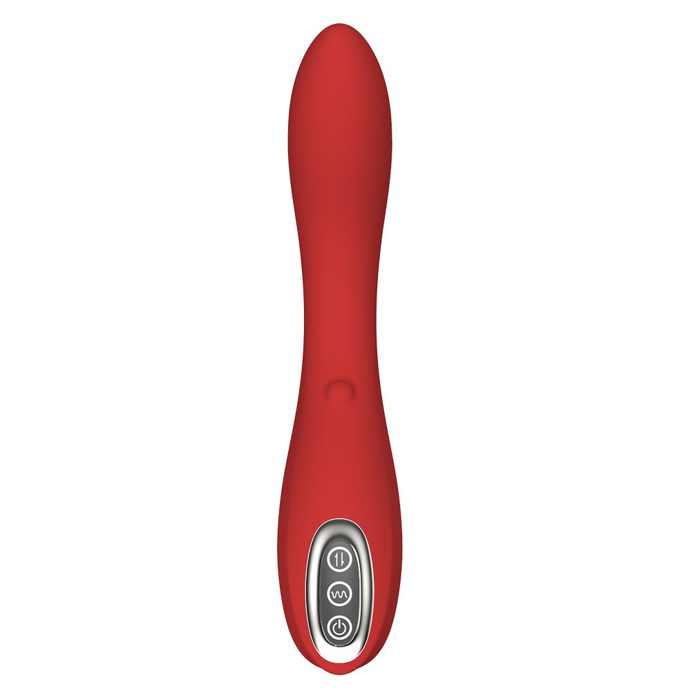 Вибратор Dream Toys Red Revolution Eva, 21 см (красный)