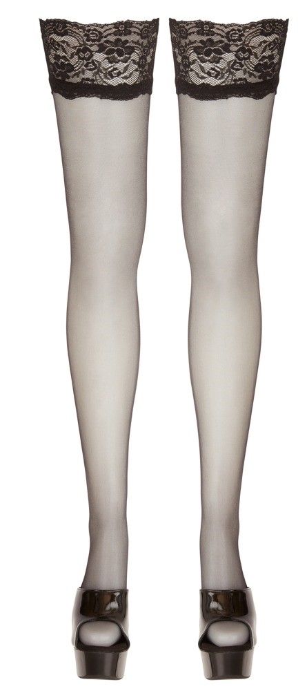 Cottelli LEGWEAR Hold-up Stockings - Pończochy, 4