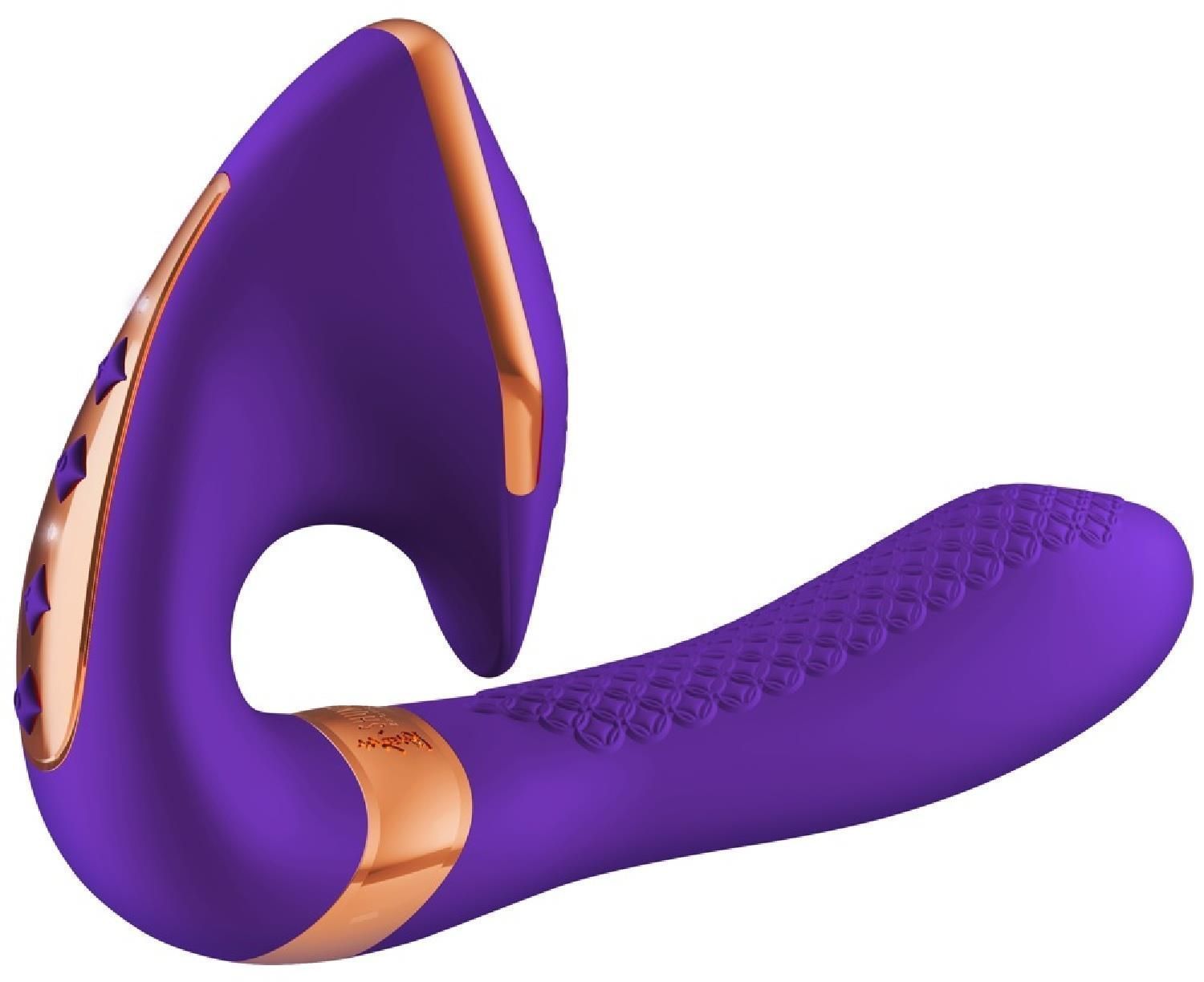 Wibrator Shunga Soyo Intimate, 17 cm (fioletowy)