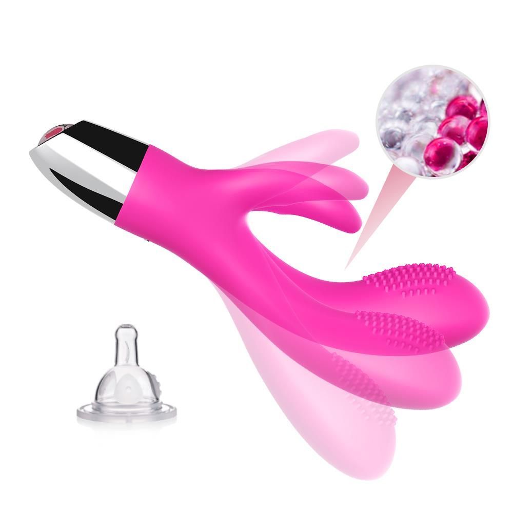 Вибратор-кролик B - Series Joy Rabbit, 20 см (розовый)