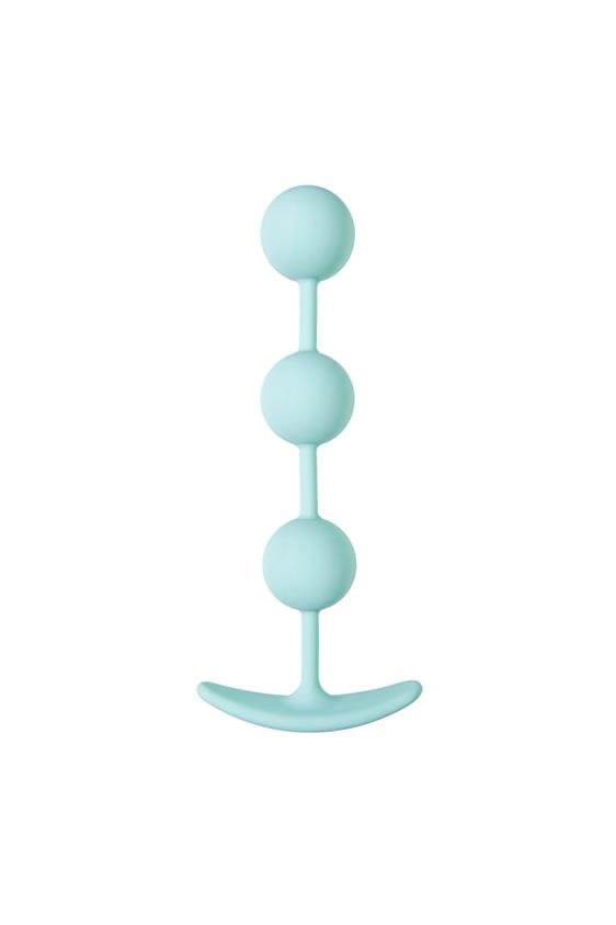 Toyfa ToDo Triplex - Korek analny, Mięta, 15 cm