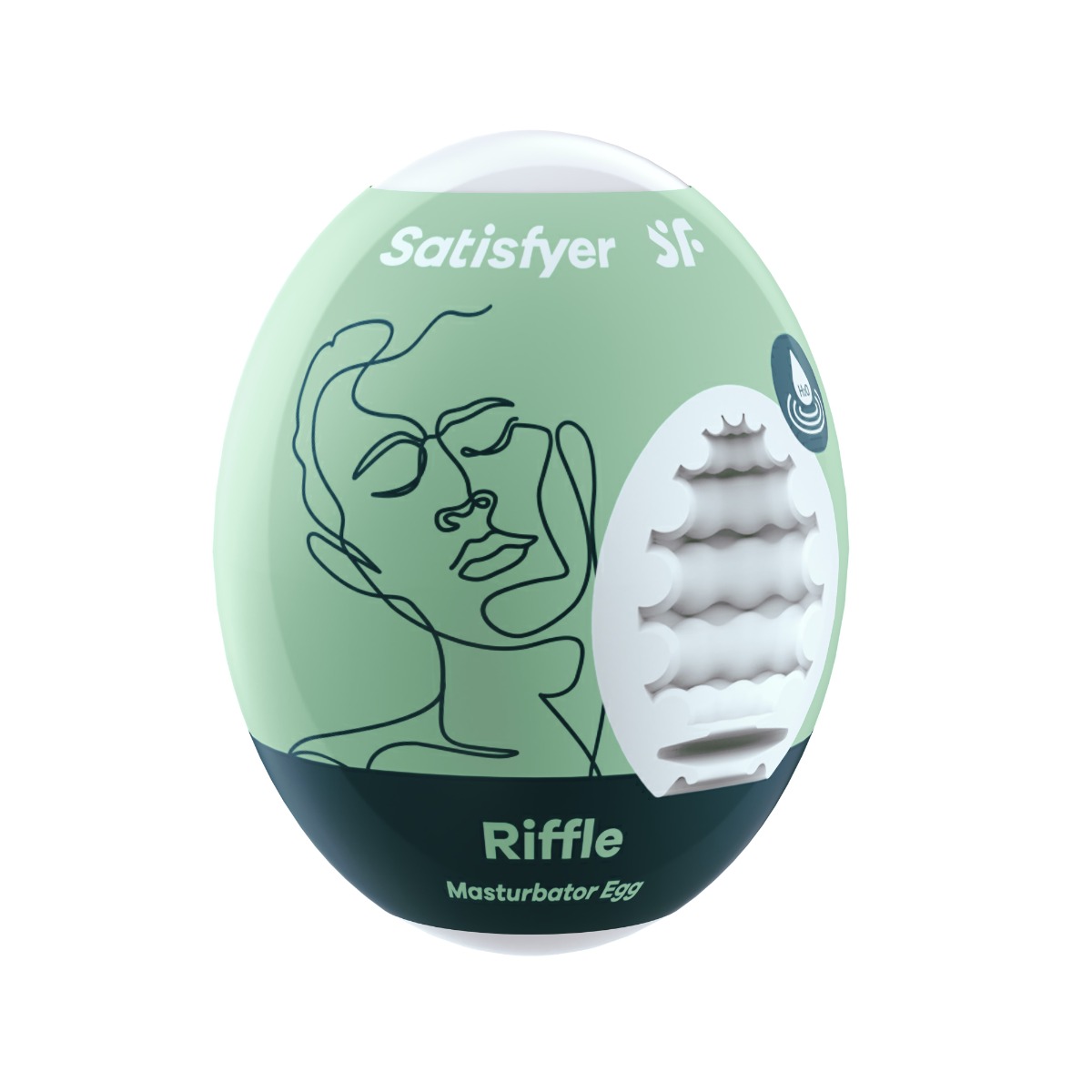 Набор мастурбаторов Satisfyer Masturbator Egg Set, 3 шт (белый)