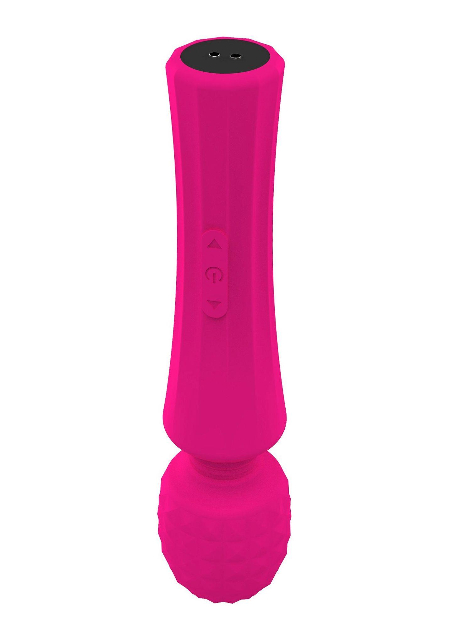 Массажер B - Series Magic Rechargeable Power Wand, 20.5 см (розовый)