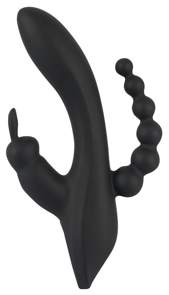 Вибратор Smile Triple G-Spot, 20,8 см (черный)