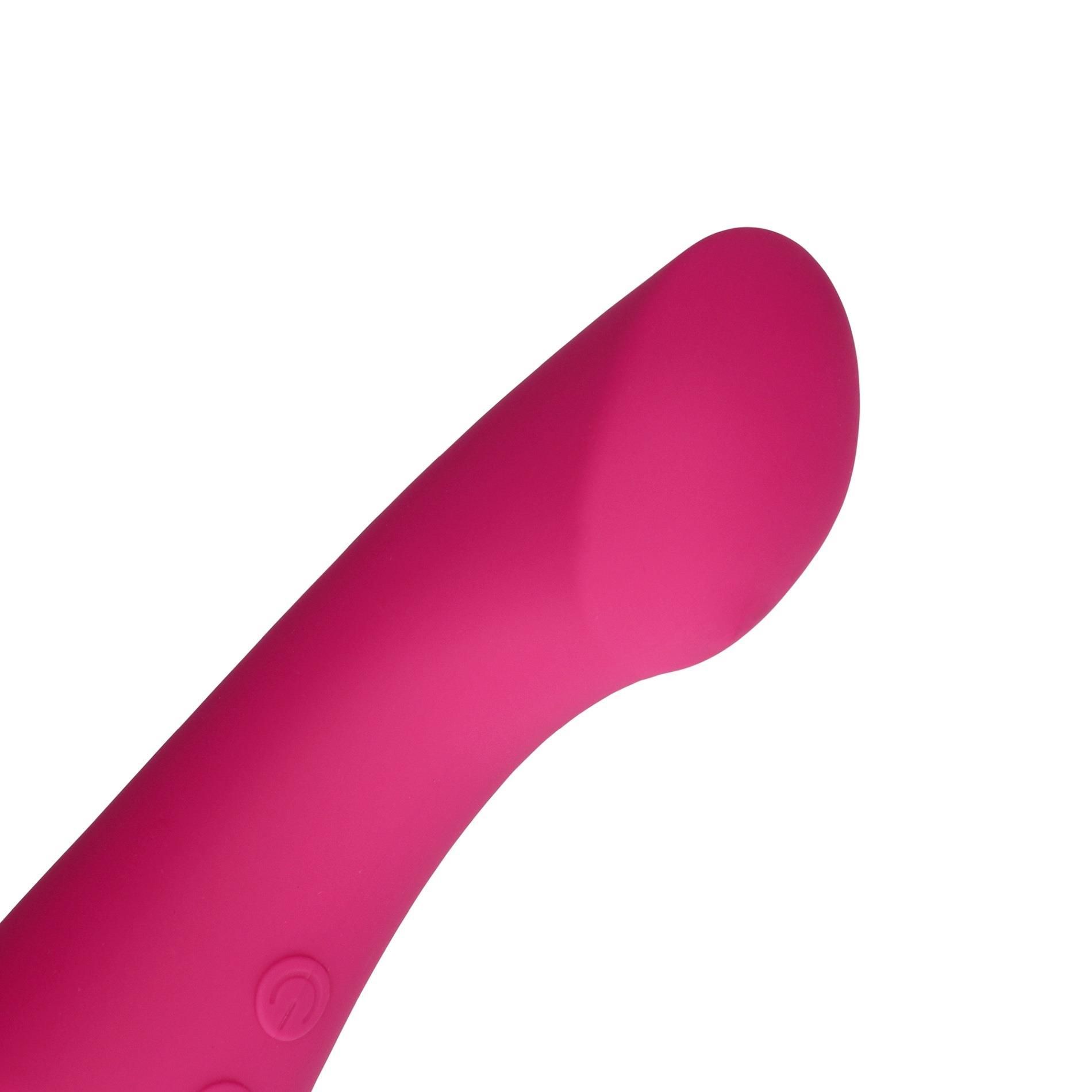 Вибратор Loveline Prestone, 19 см (розовый)