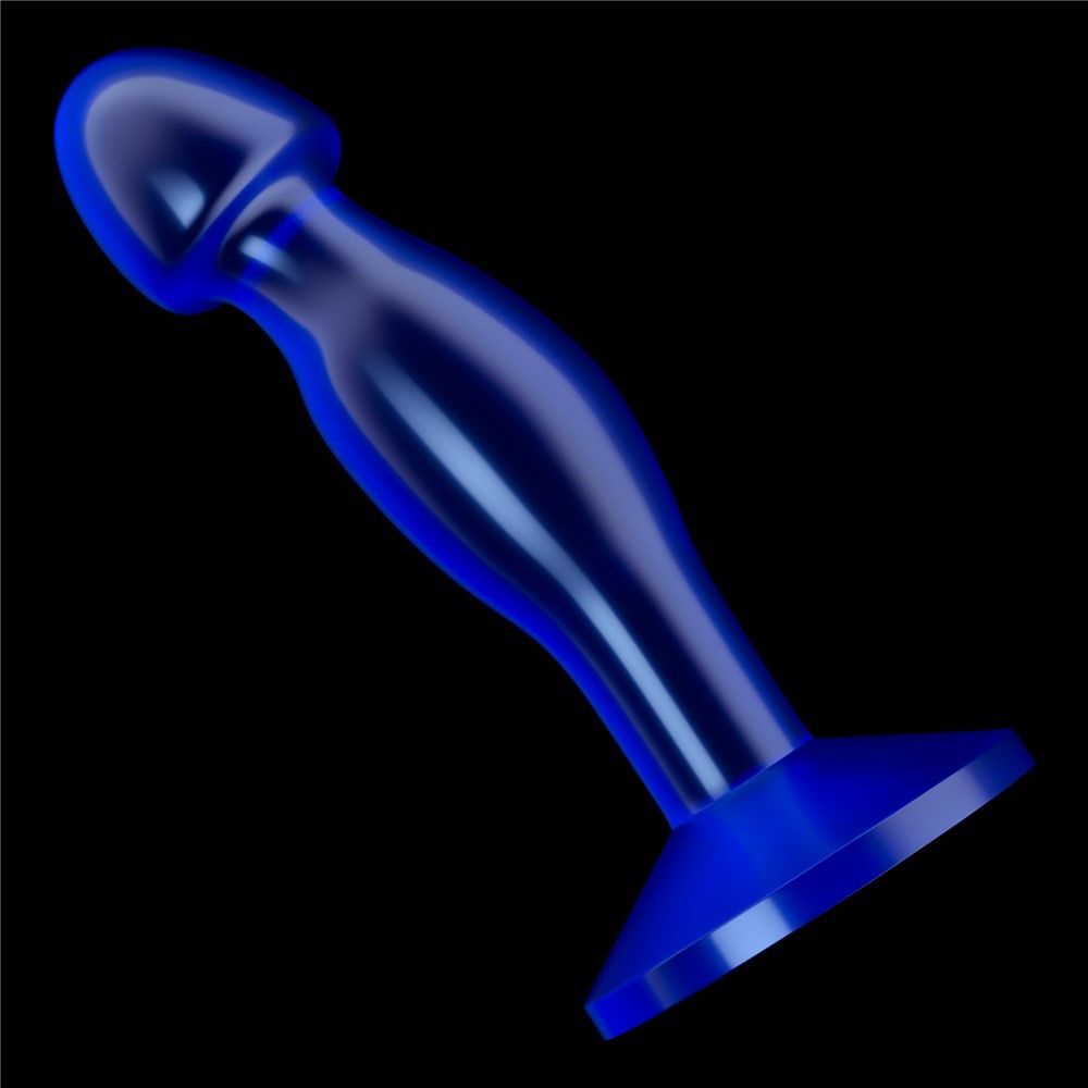 Анальна пробка Flawless Clear Anal Plug 6.5'', 16.5 см (синій)
