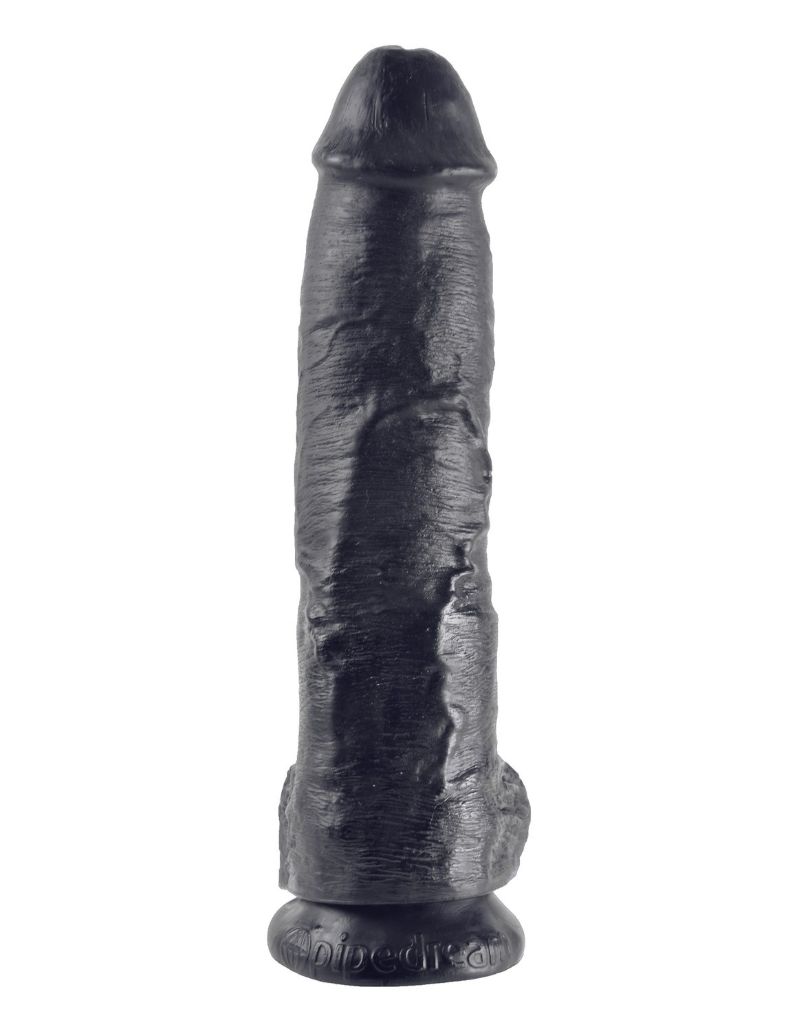 Фаллоимитатор King Cock With Balls 10", 27 см (черный)