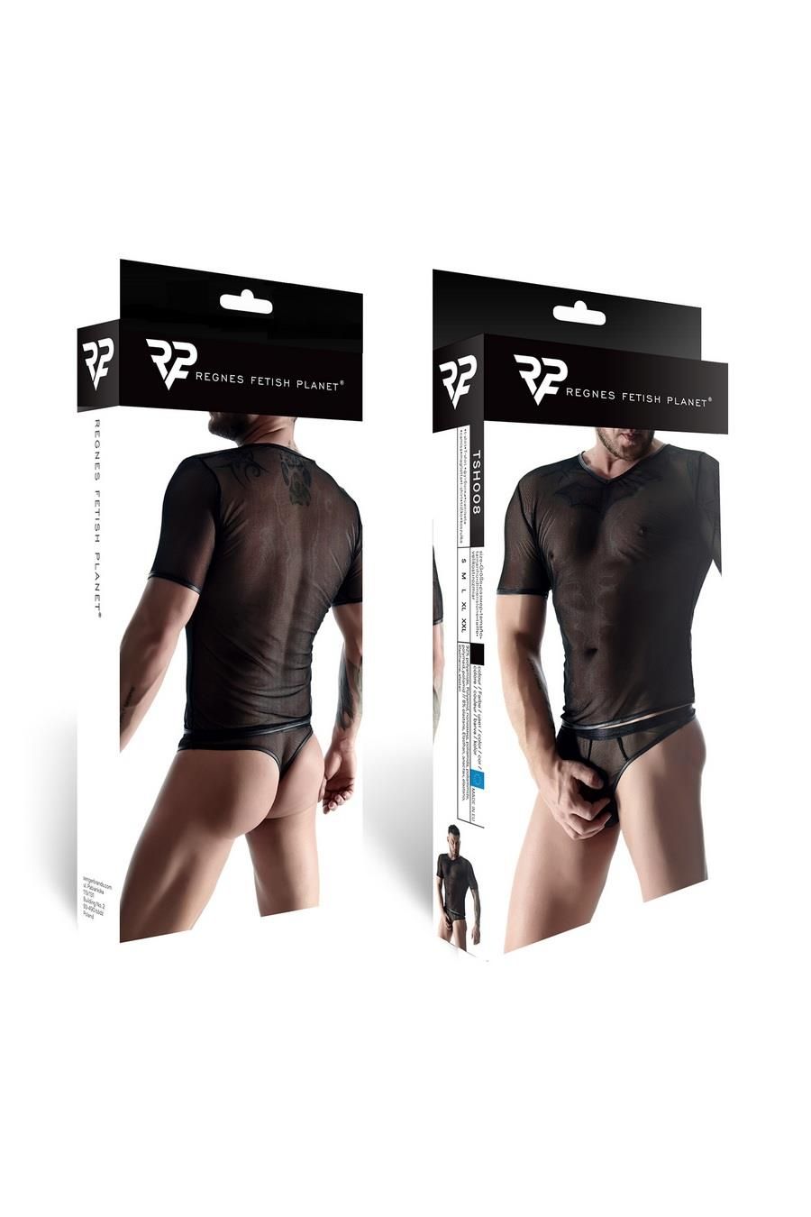 Мужская футболка Regnes Fetish Planet, M (черный)