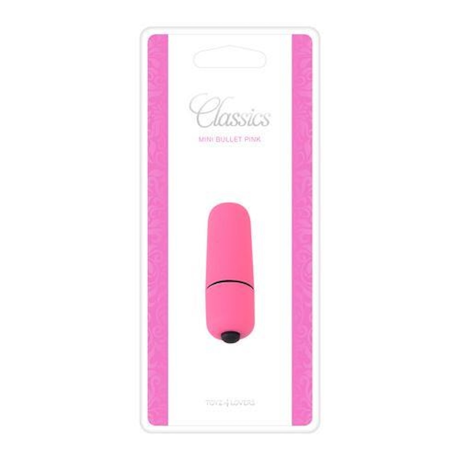Мини-вибратор Classics Mini Bullet, 5.5 см (розовый)