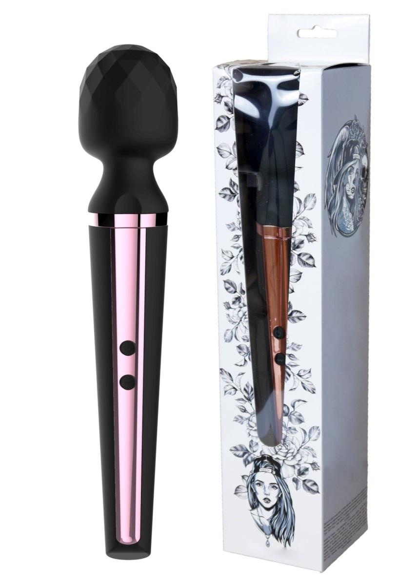 Вибромассажер B - Series Magic Massager Genius, 31.5 см (черный)