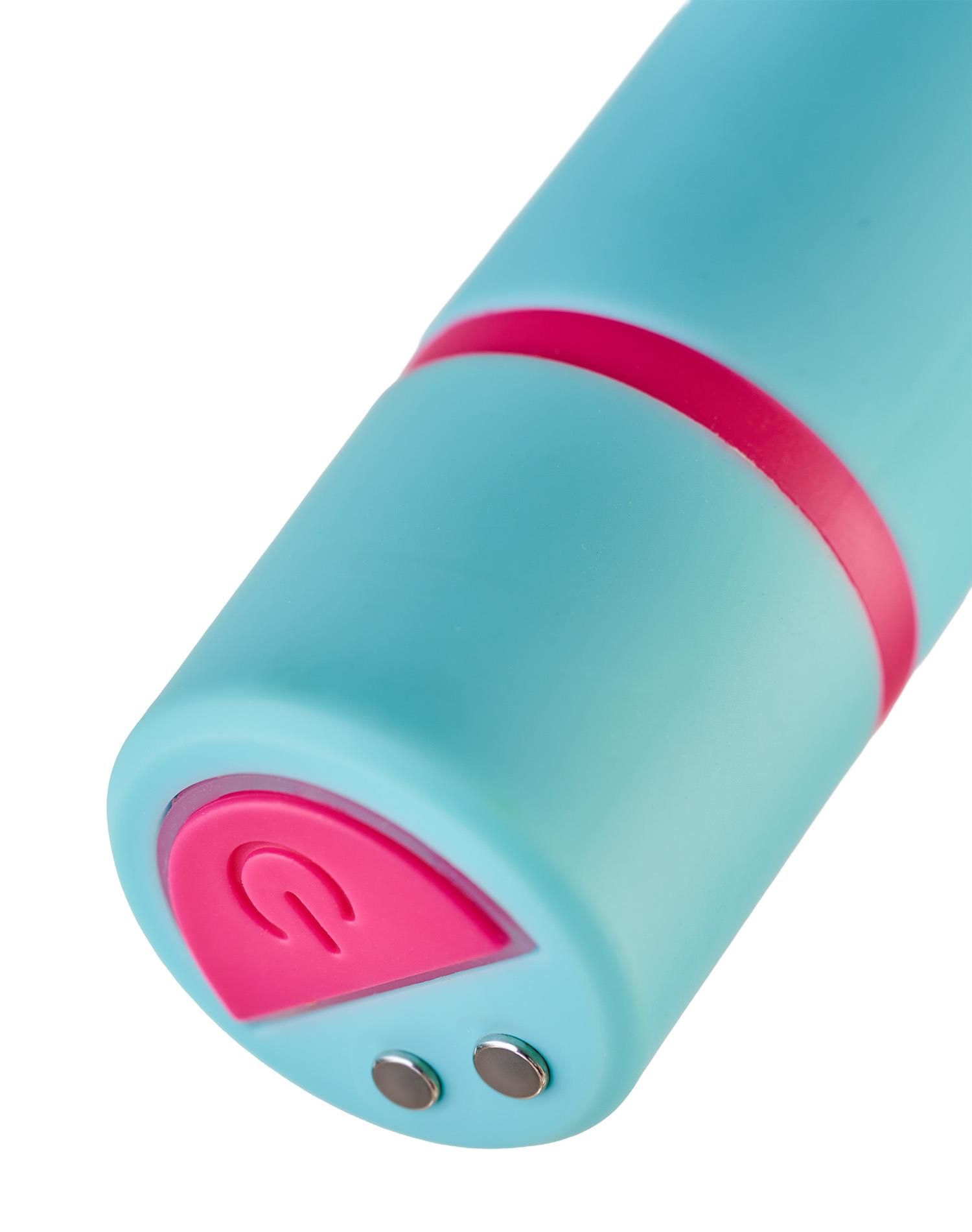 Mini wibrator Dream Toys Travel Buddy, 10 cm (turkusowy)