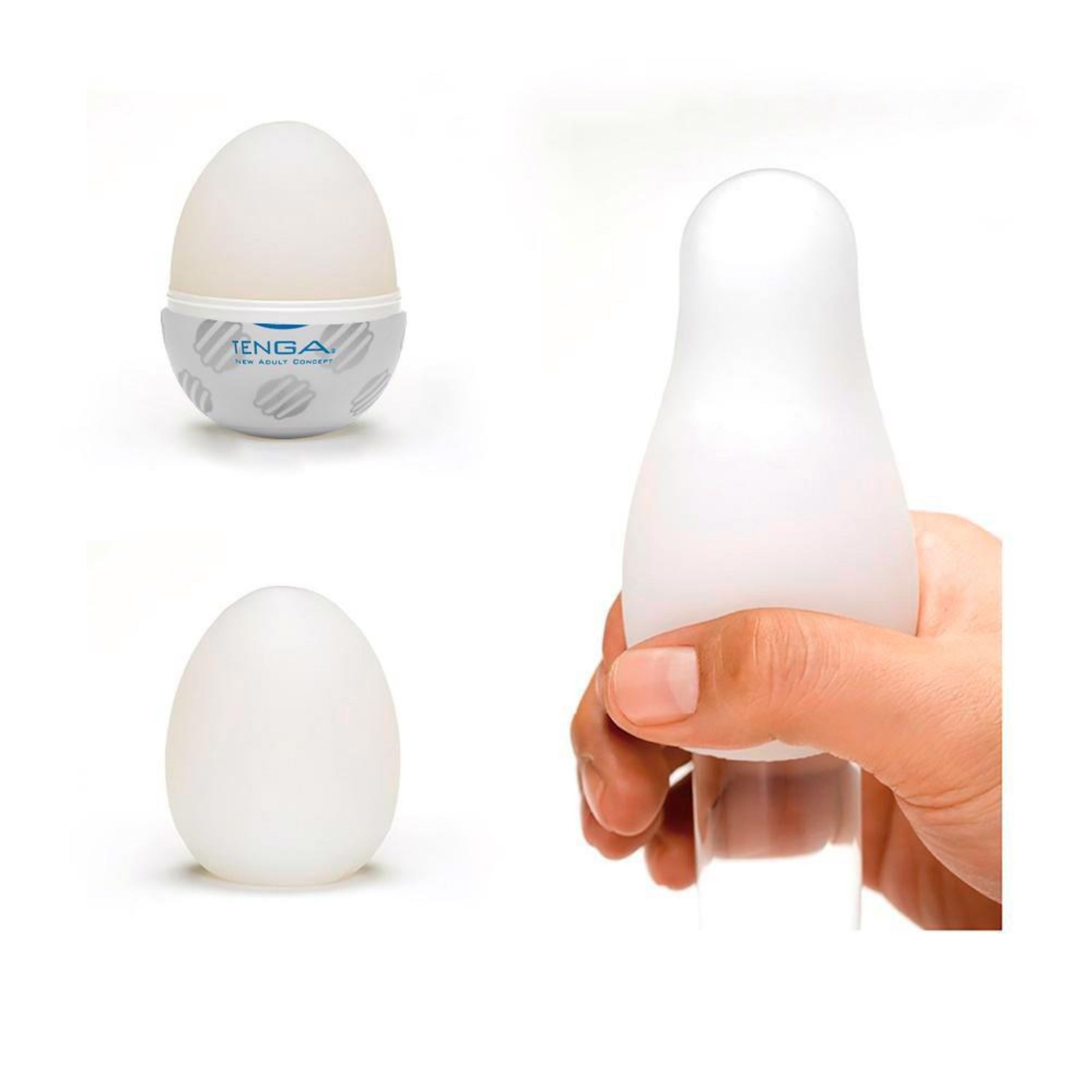 Мастурбатор яйцо Tenga Egg New Standard Sphere (белый)