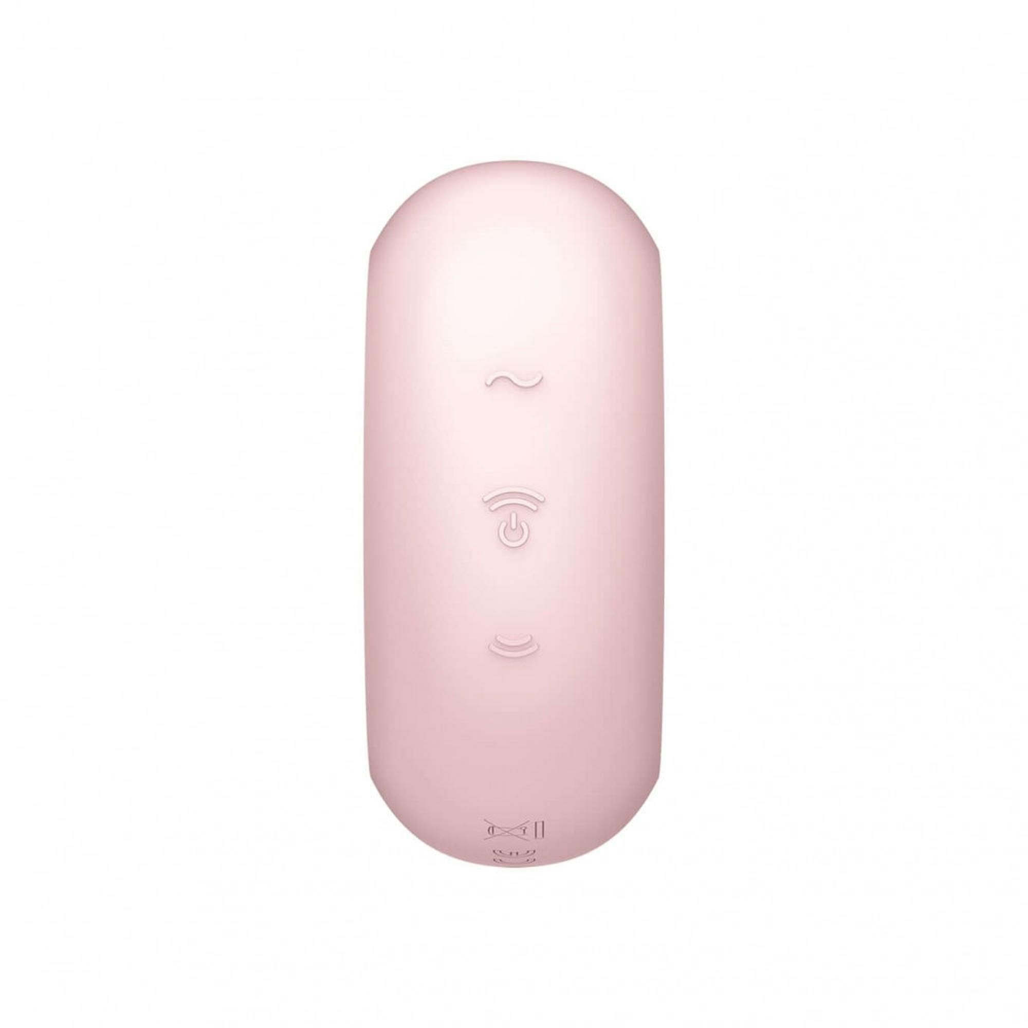Вакуумный стимулятор клитора с вибрацией Satisfyer Pro To Go 3 (розовый)