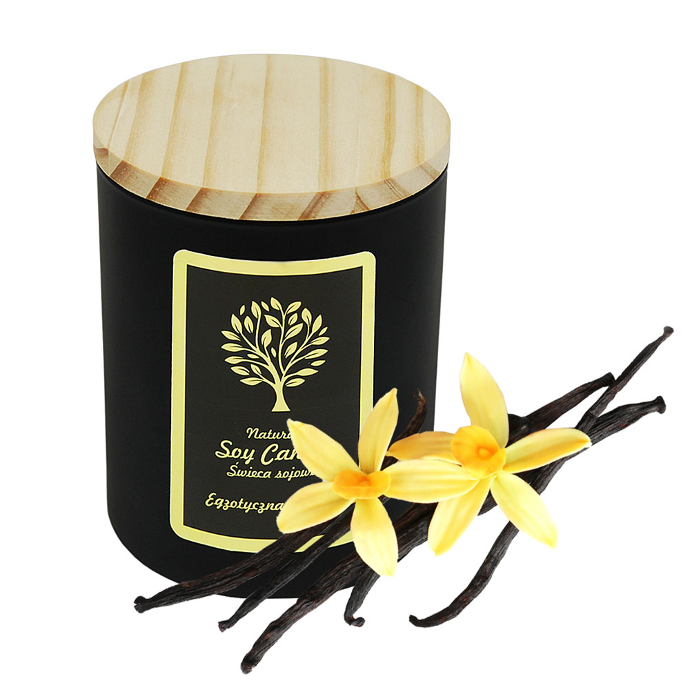 Свеча Aurora Natural Soy Candle ваниль, 150 г