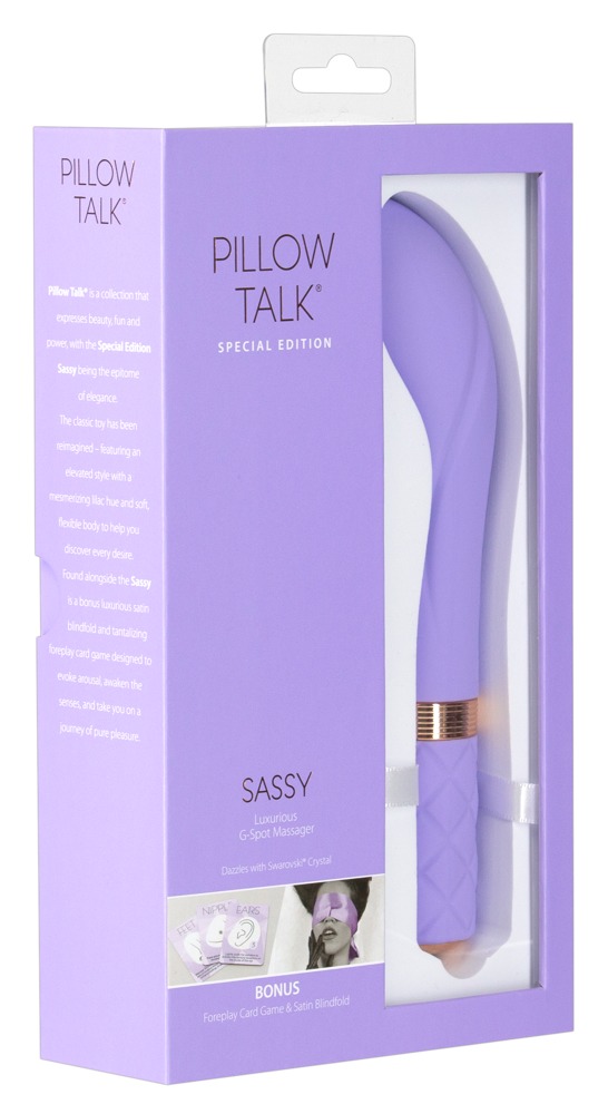 Вибратор Pillow Talk Sassy Special Edition, 19,8 см (фиолетовый)