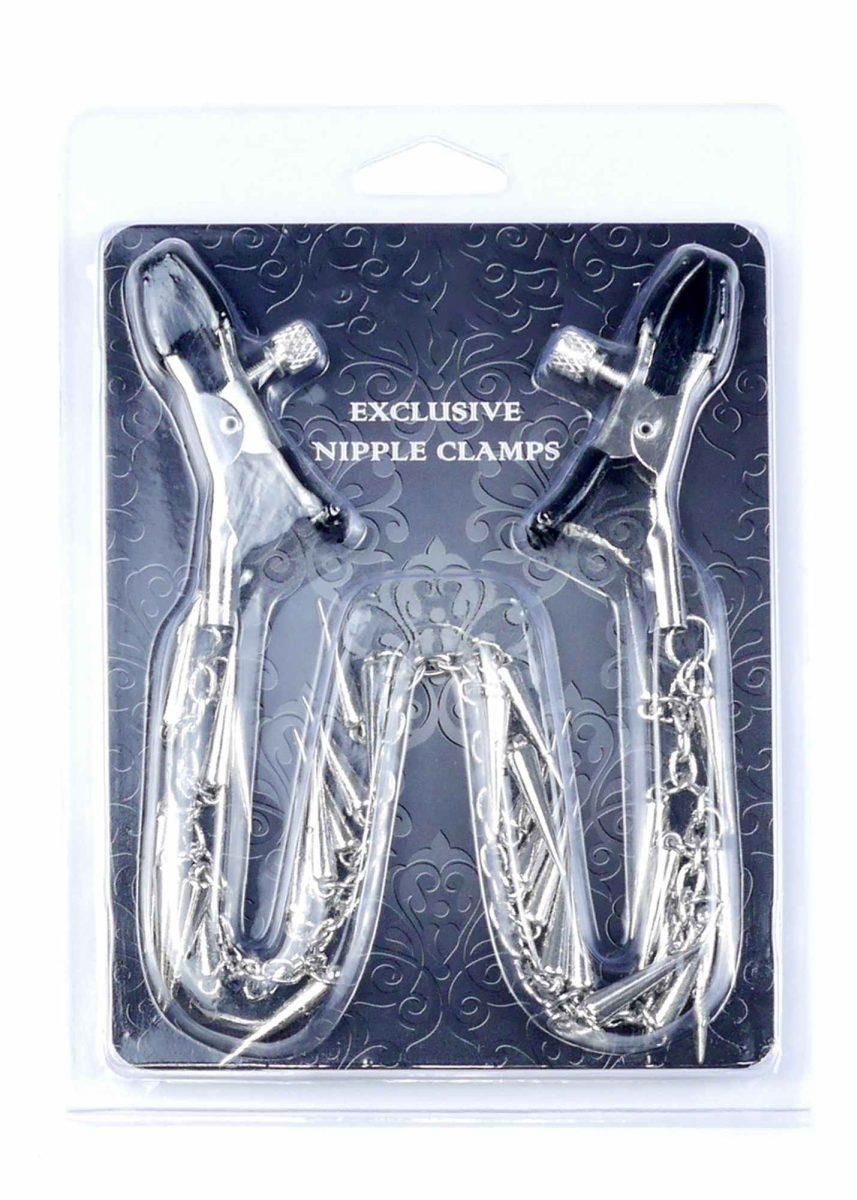 Зажимы для сосков Fetish B - Series Exclusive Nipple Clamps No.10 (серебристый)