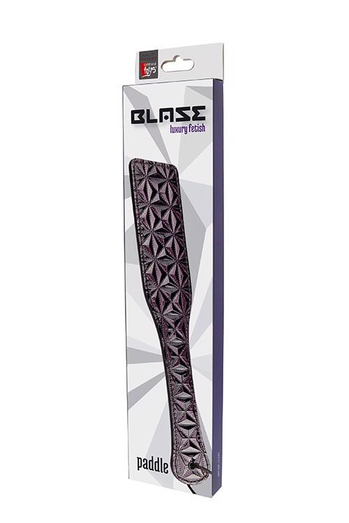 Шлепалка Blaze Luxury Fetish Paddle, 32 см (фиолетовый)