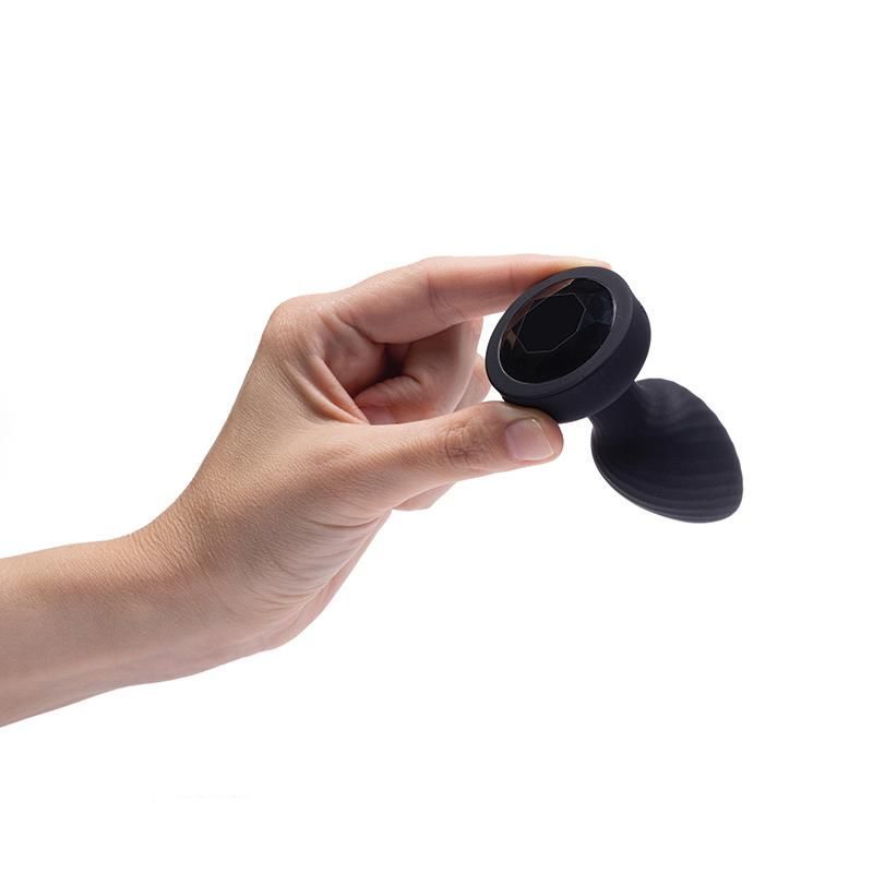 Анальная пробка Fantasy Achelous, 10 см (черный)