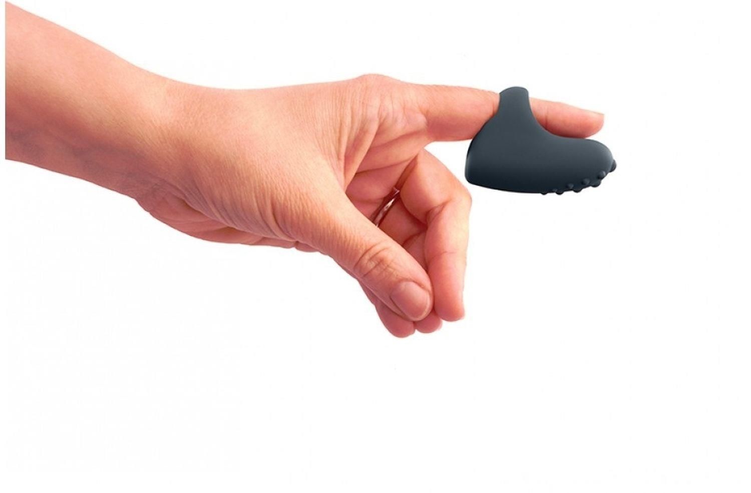 Вібратор на палець Dorcel Magic Finger, 5 см (чорний)