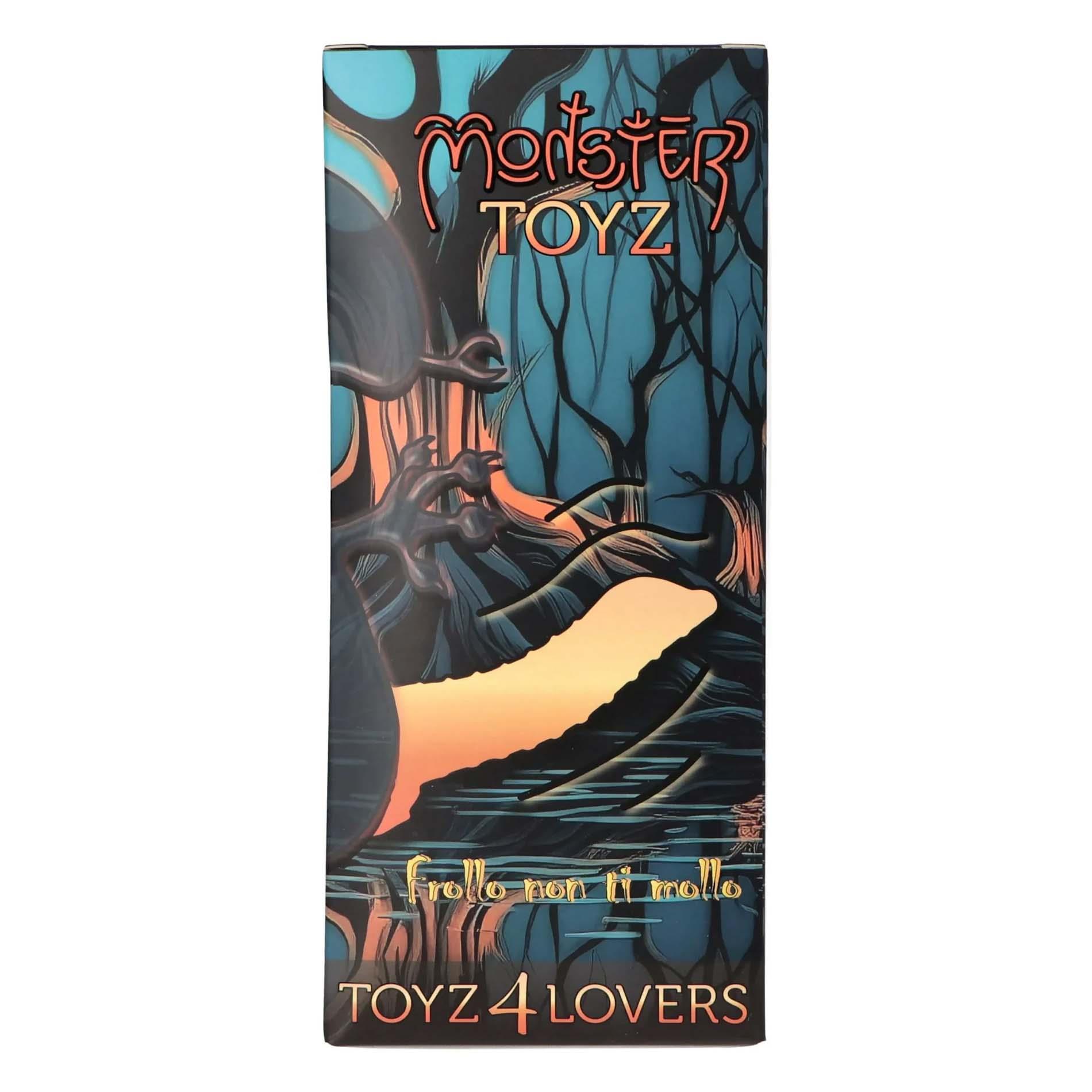 Фаллоимитатор Toyz4lovers Frollo Monster, 23 см (оранжевый)