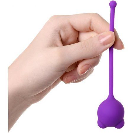 Вагинальные шарики A-Toys, 12,4 см (фиолетовый)
