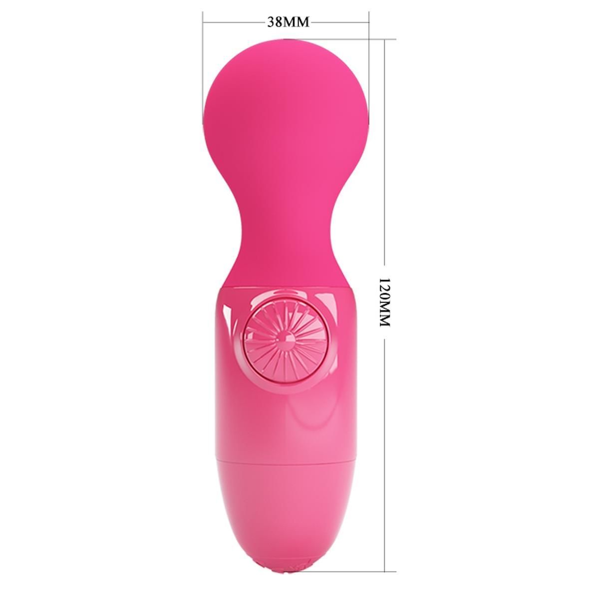 Вібромасажер Pretty Love Mini Stick Little Cute, 12 см (рожевий)