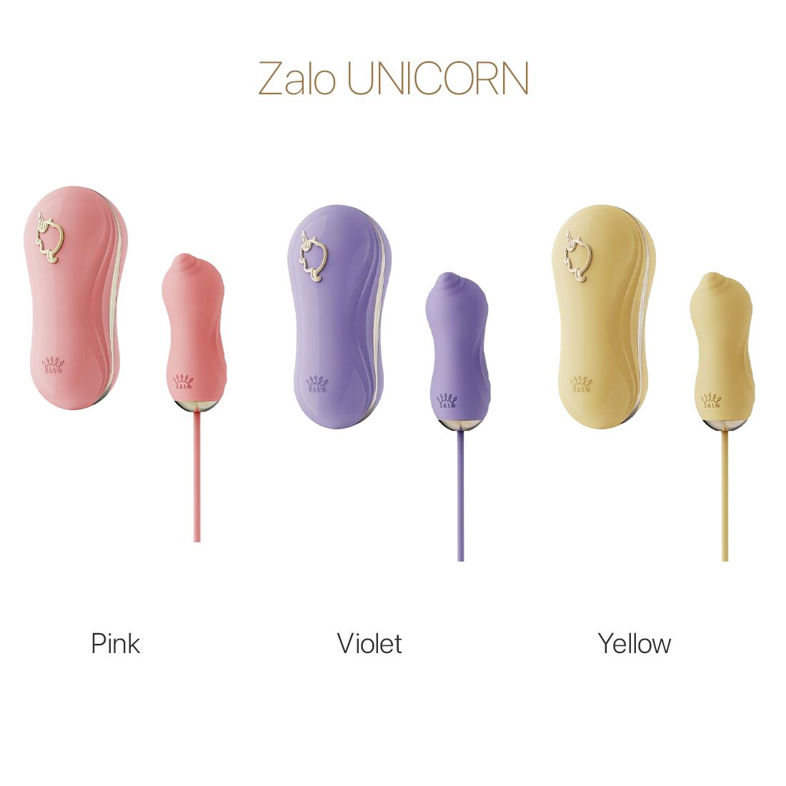 Набор секс-игрушек Zalo Rose Series Unicorn Set, 2 шт (фиолетовый)