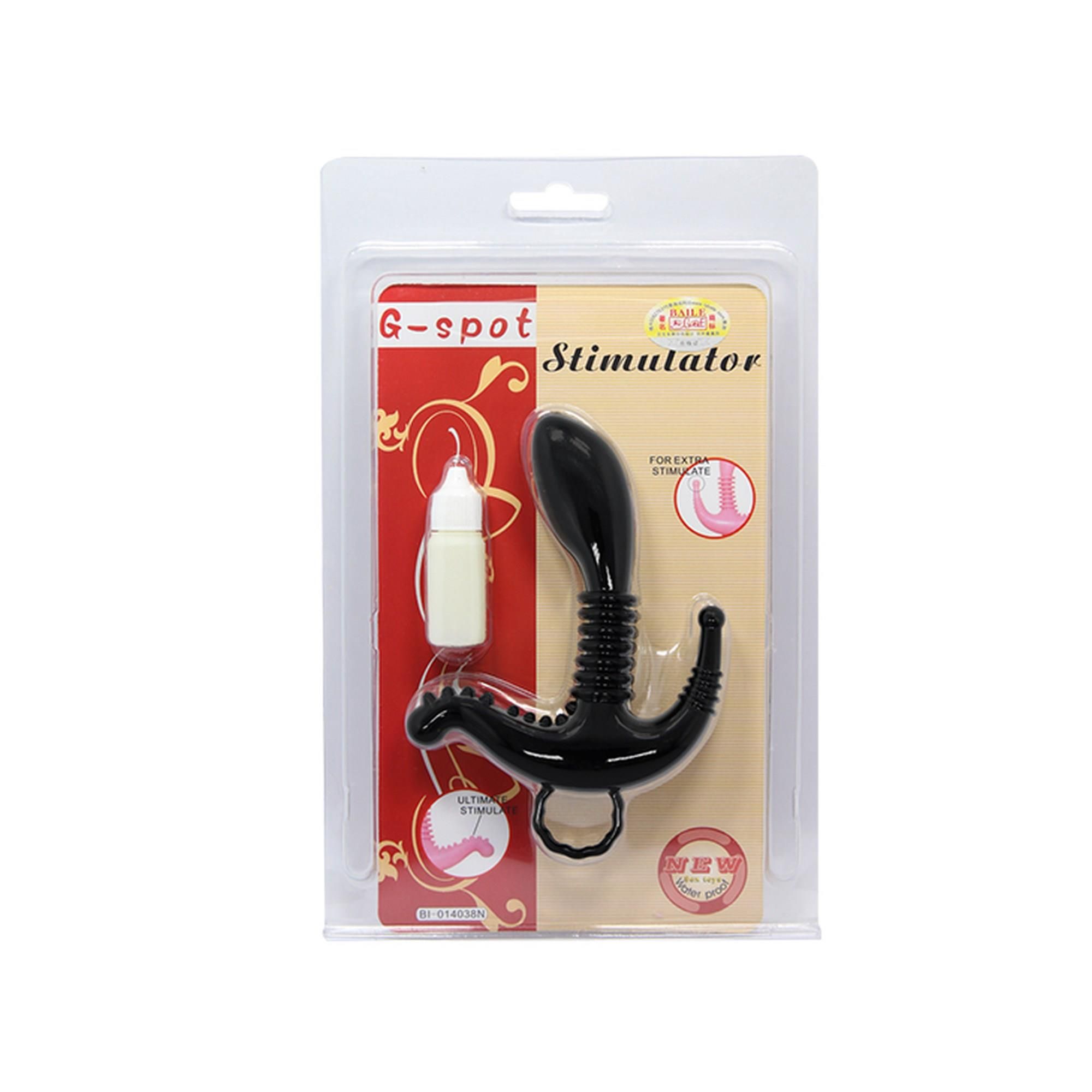 Стимулятор Baile G-spot Stimulator, 12.8 см (черный)