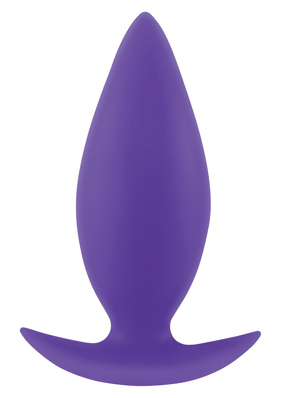 Анальна пробка NS Novelties Inya Spades Medium, 10 см (пурпурний)