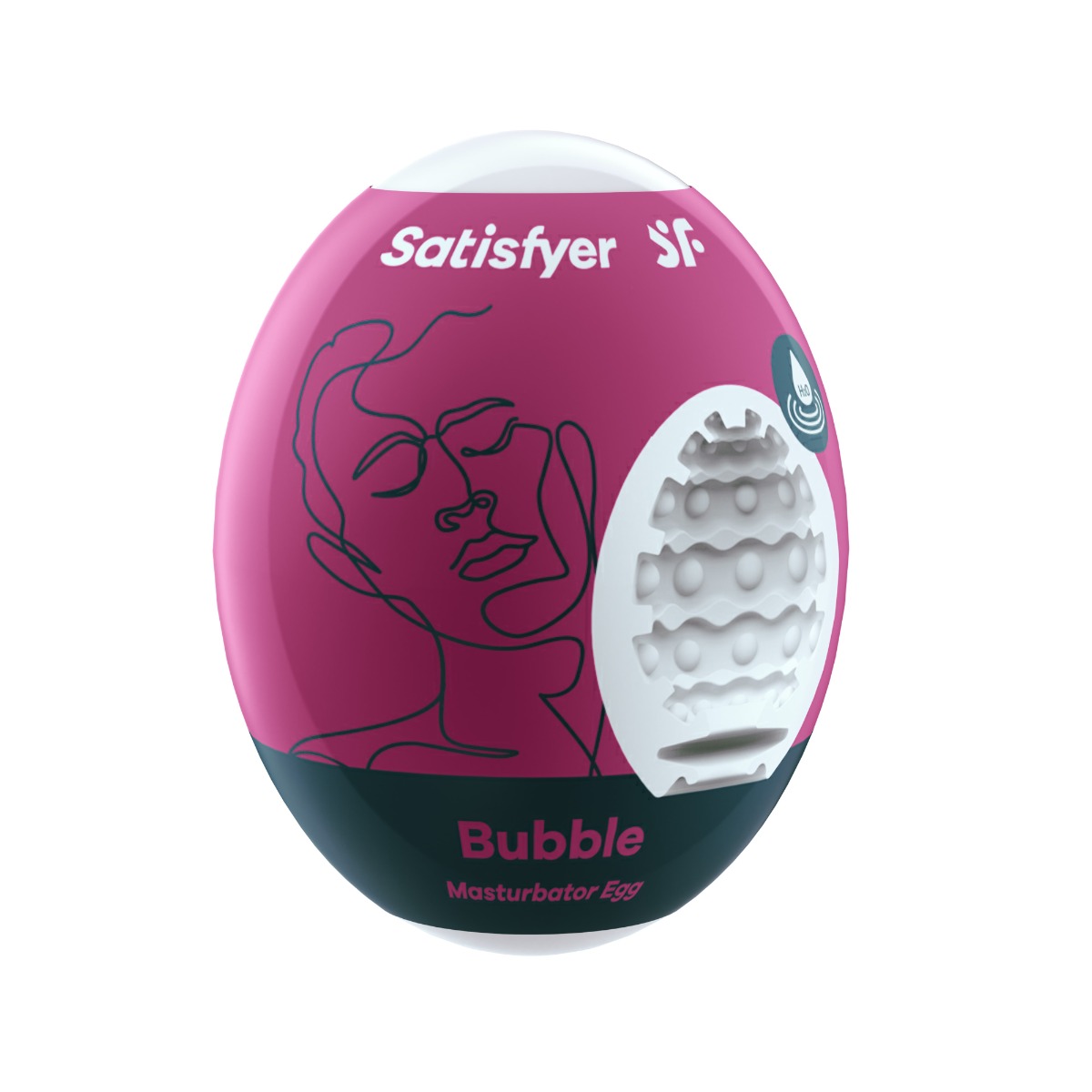 Набор мастурбаторов Satisfyer Masturbator Egg Set, 3 шт (белый)