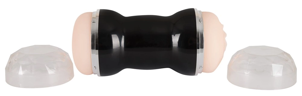 You2Toys - Masturbator podwójny, W kolorze cielistym, 20 cm
