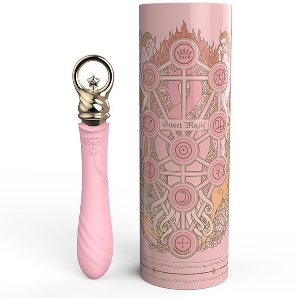 Вибратор Zalo Courage Pre-Heating G-spot Massager, 20,6 см (розовый)