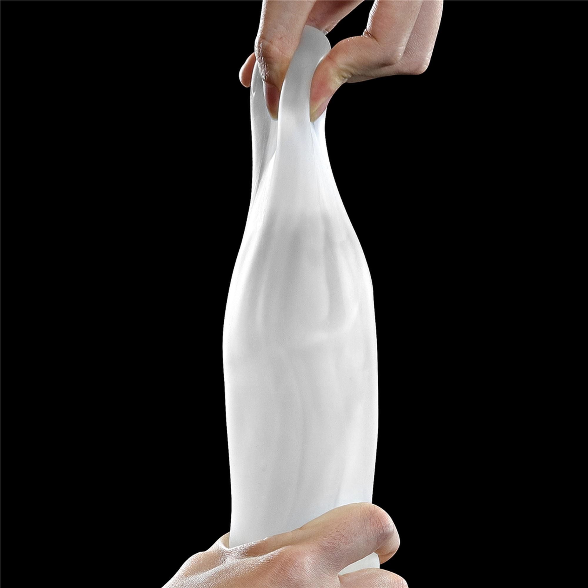 Мастурбатор яйцо LoveToy Giant Egg Grind Spirals Edition (прозрачный)