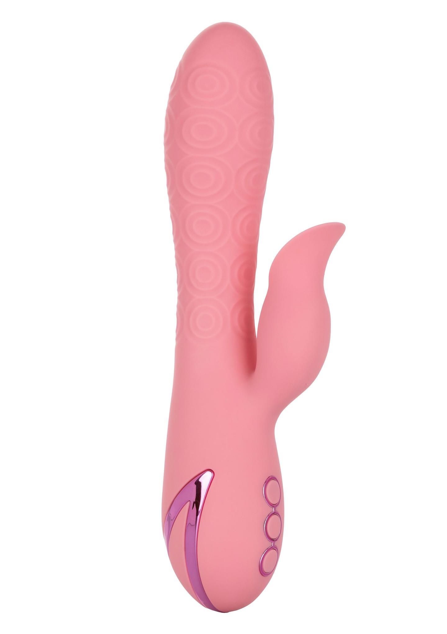 Вибратор-кролик Calexotics Pasadena Player, 21.5 см (розовый)
