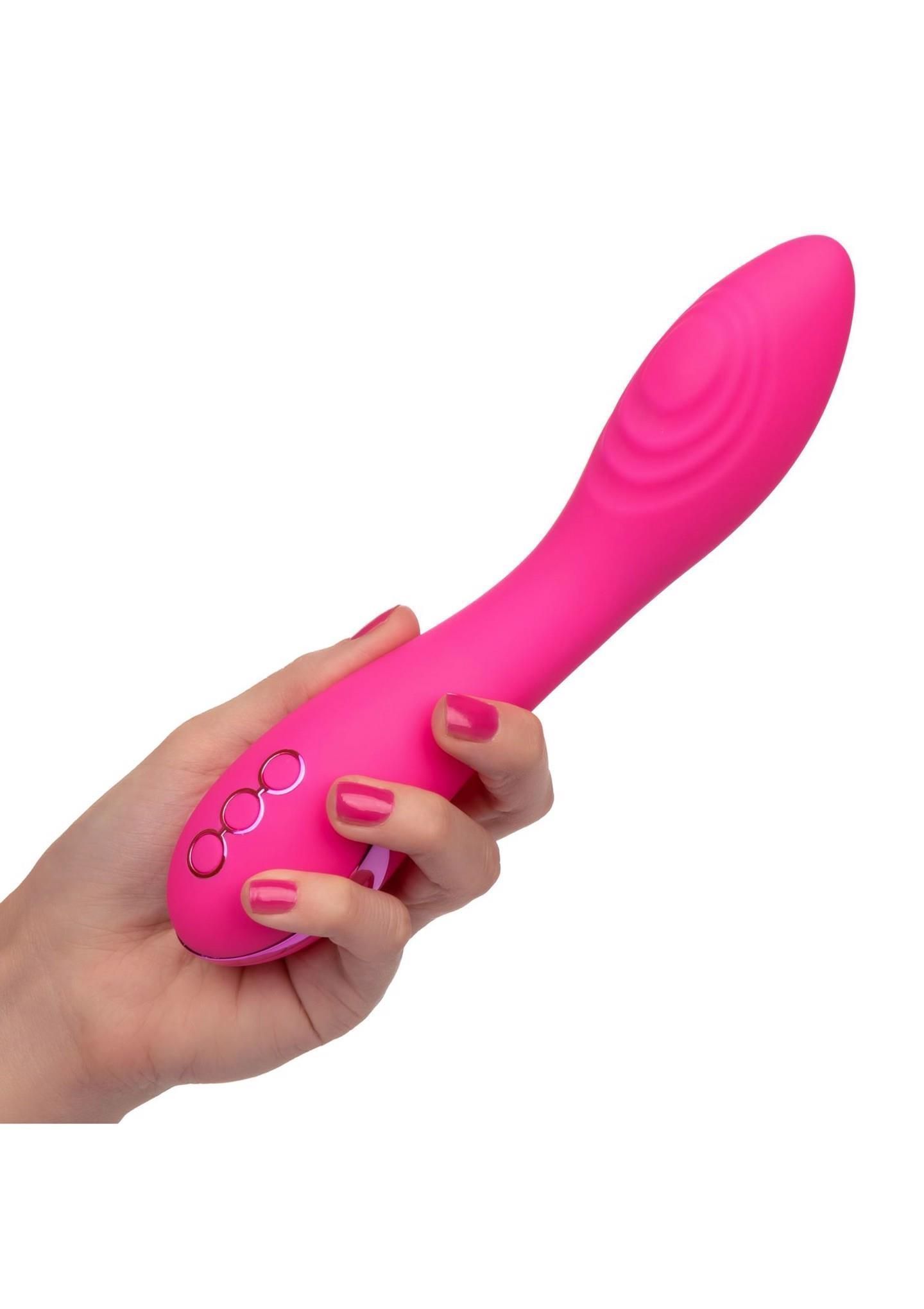 Вибратор CalExotics California Dreaming Surf City Centerfold, 20,8 см (розовый)