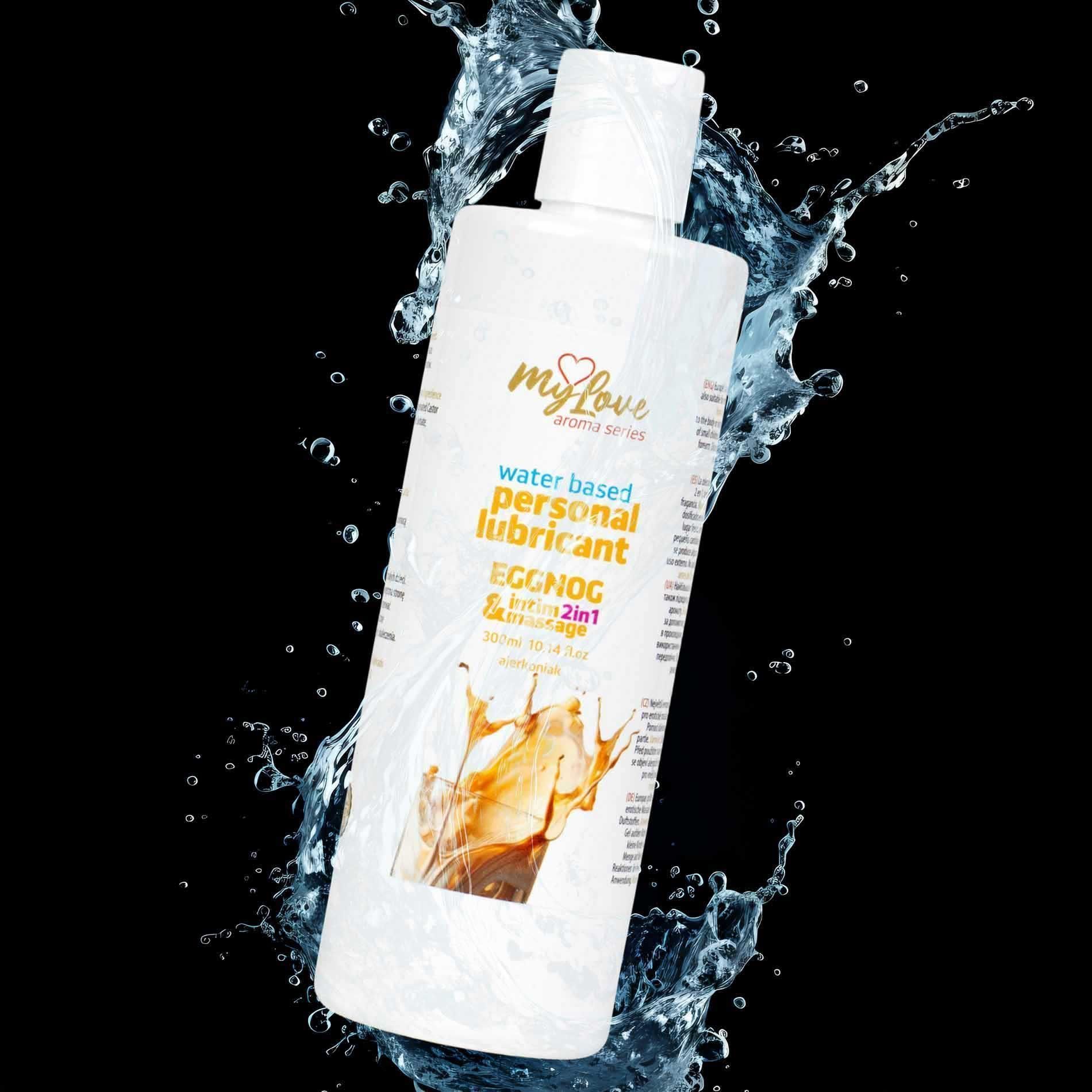 Лубрикант MyLove Aroma Series Intim&Massage 2in1 Eggnog, 300 мл