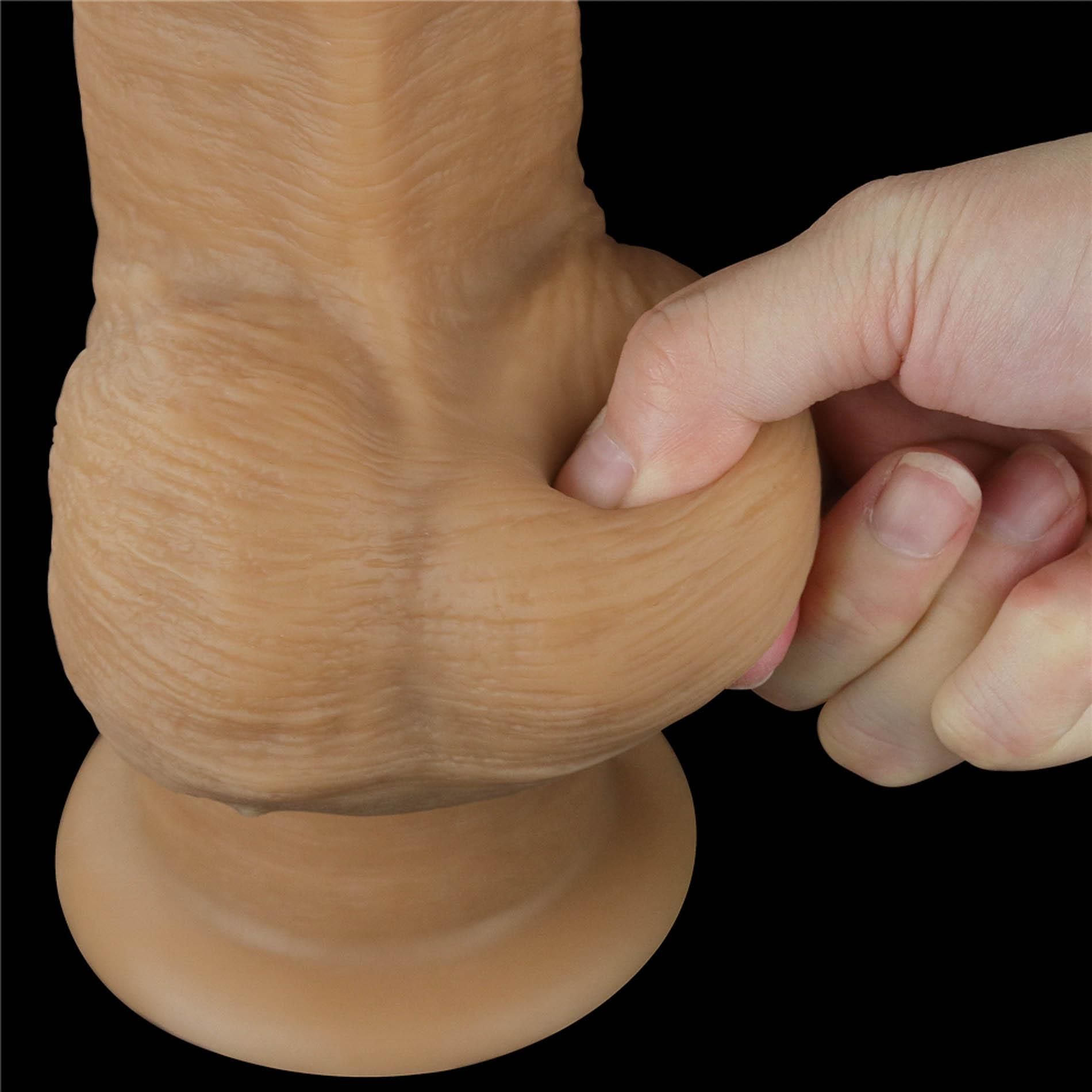Фаллоимитатор Lovetoy Handle Cock 12.5'', 32.8 см (телесный)